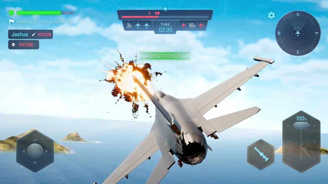 tải sky warriors mod